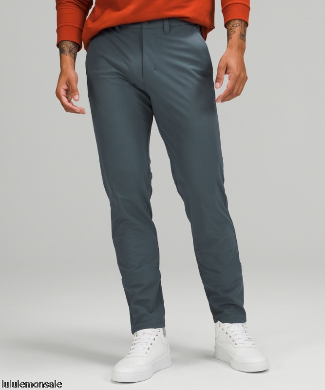 Lululemon Deutschland DELULU1022 | Iron Blue Commission Slim-Fit Hose 32 Warpstreme